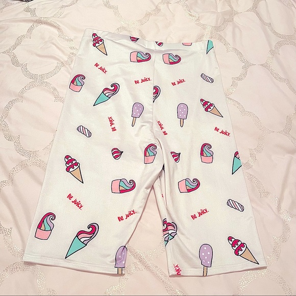 fashion nova ice cream biker short set medium NWT - Picture 5 of 9